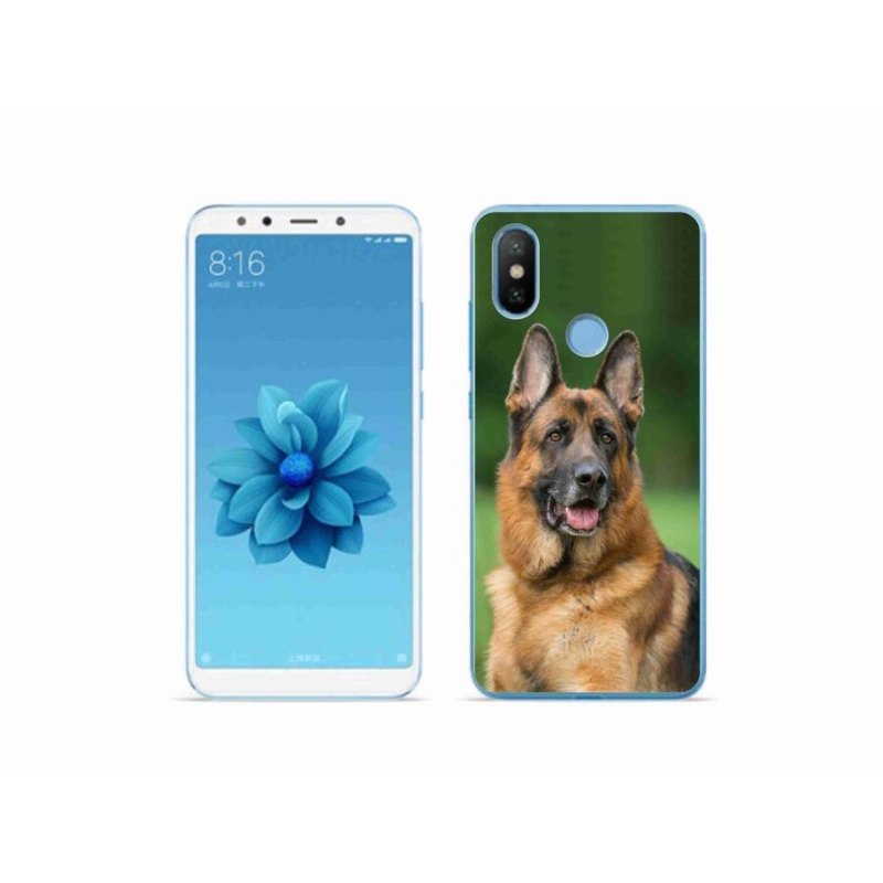Gél borítás mmCase a Xiaomi Mi A2 készülékhez - Német juhászkutya