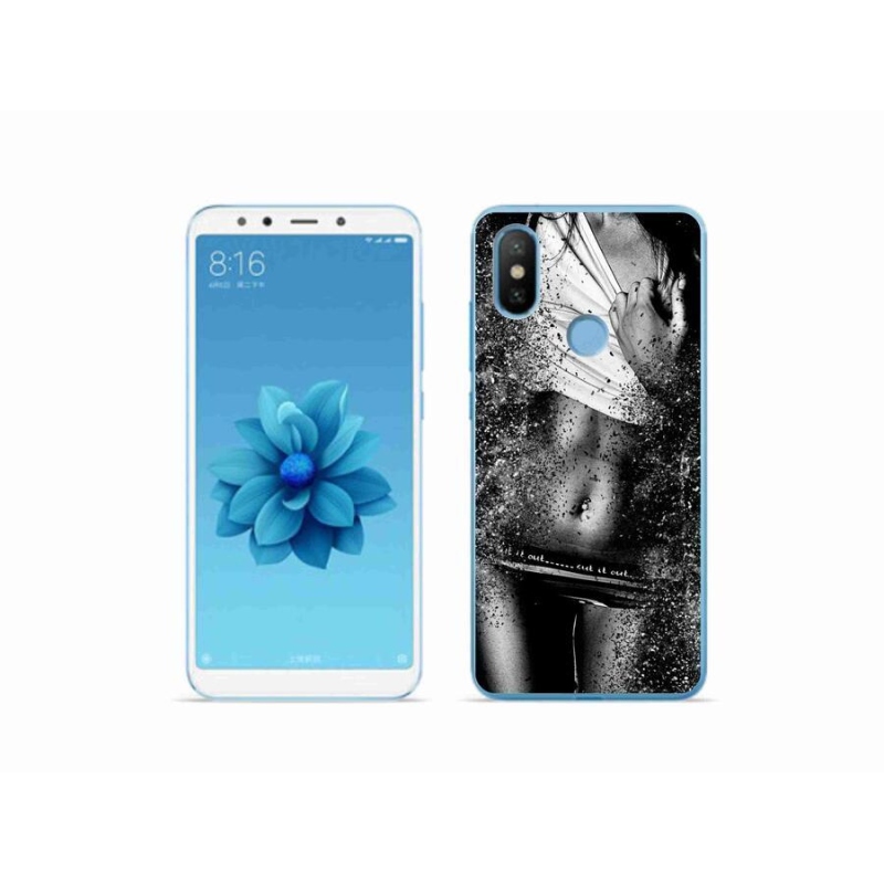 Gél borítás mmCase a Xiaomi Mi A2-hez - szexi nő 1