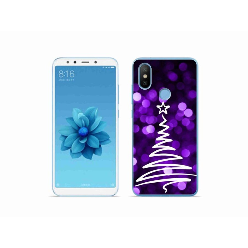 Gél borítás mmCase a Xiaomi Mi A2-hez - fa