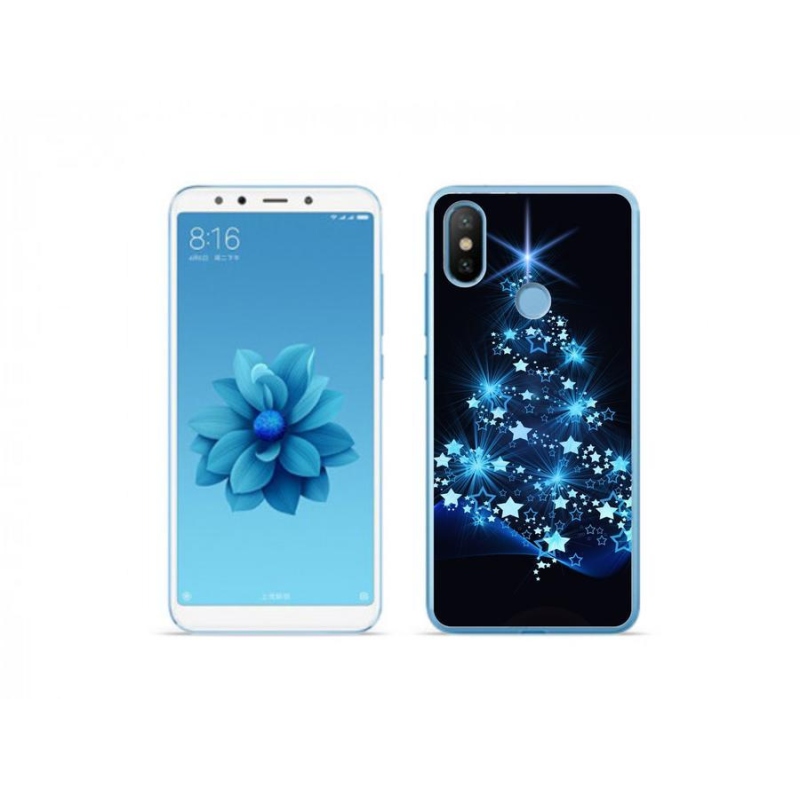 Gél borítás mmCase a Xiaomi Mi A2-hez - Karácsonyfa