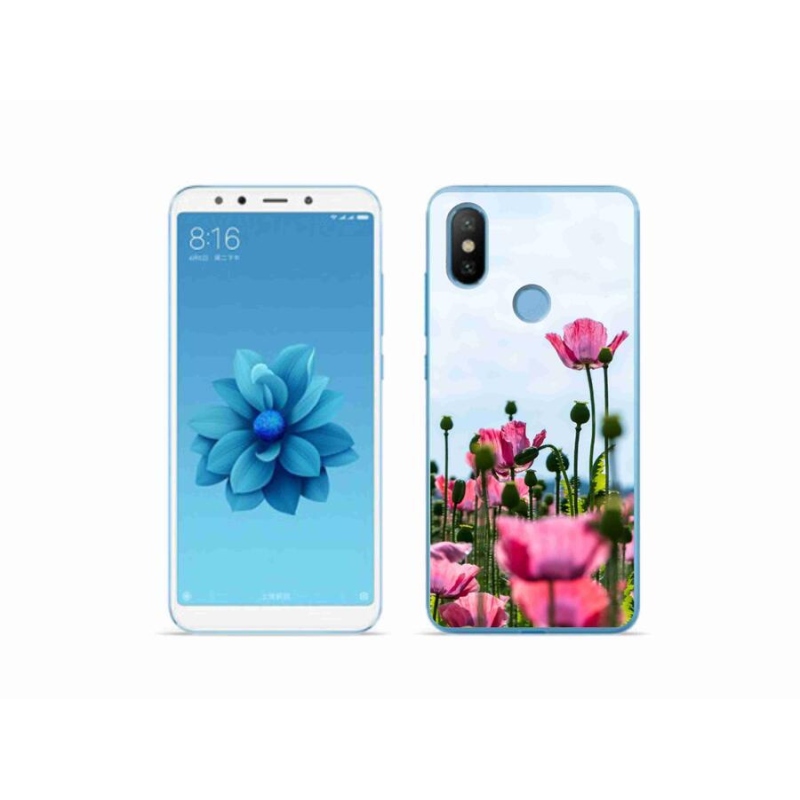 Gél borítás mmCase a Xiaomi Mi A2-hez - mákos