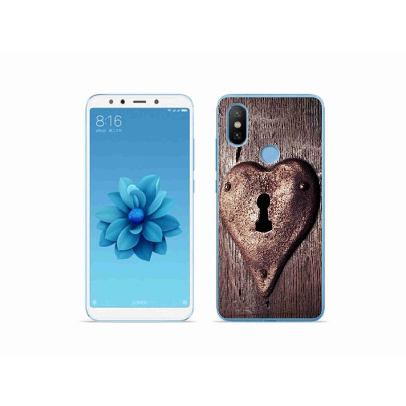 Gél borítás mmCase a Xiaomi Mi A2-hez - szív alakú zár