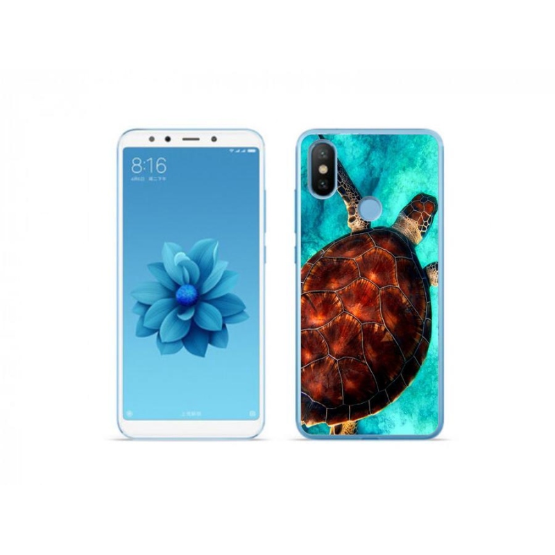 Gél borítás mmCase a Xiaomi Mi A2-hez - teknősbéka