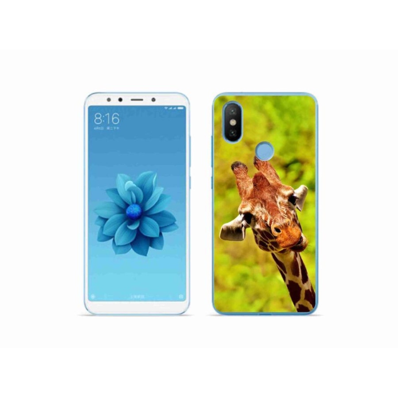 Gél borítás mmCase a Xiaomi Mi A2-hez - zsiráf