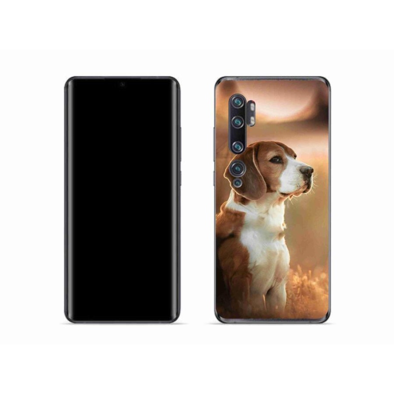 Zselés borítás mmCase a Xiaomi Mi Note 10 készülékhez - bézs színű