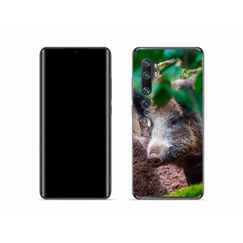 Gél borítás mmCase a Xiaomi Mi Note 10 készülékhez - vaddisznó
