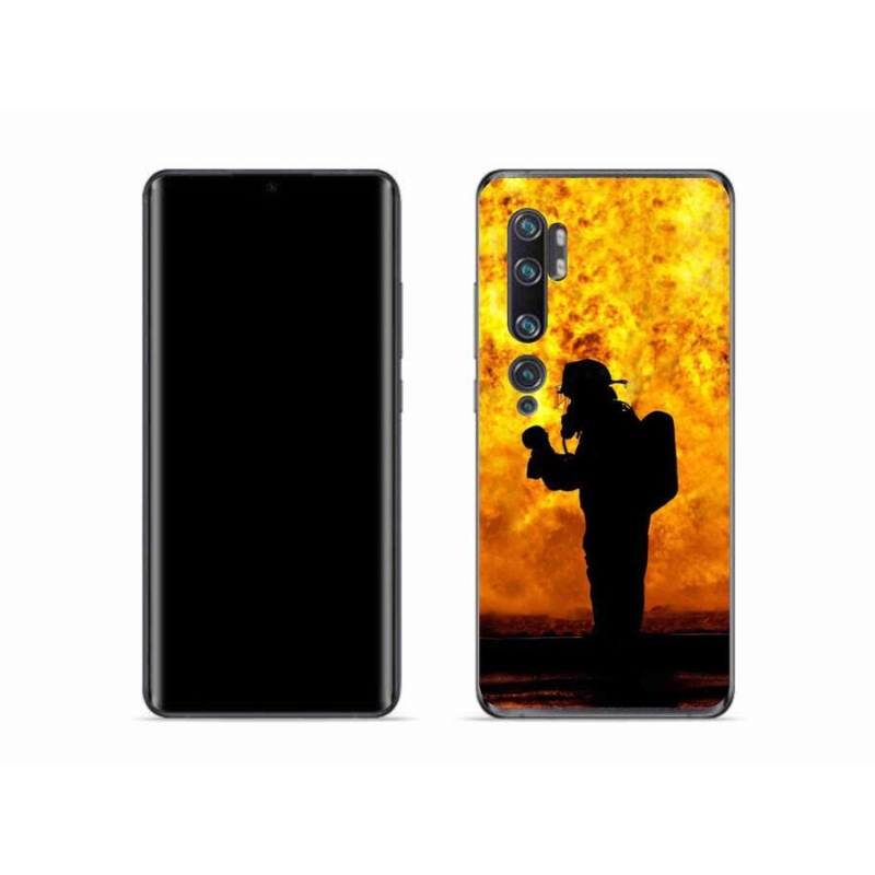 Gél borítás mmCase a Xiaomi Mi Note 10 készülékhez - tűzoltó