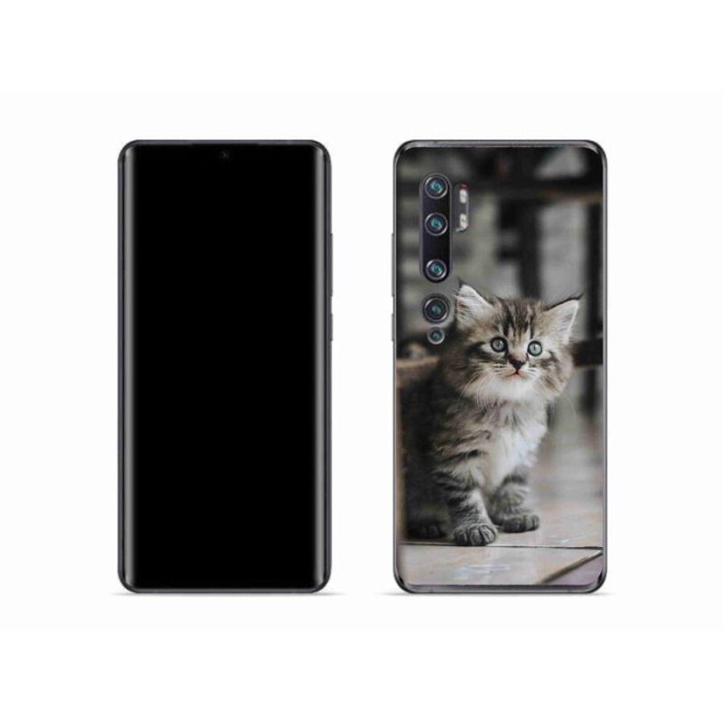 Gél borítás mmCase a Xiaomi Mi Note 10 készülékhez - cica