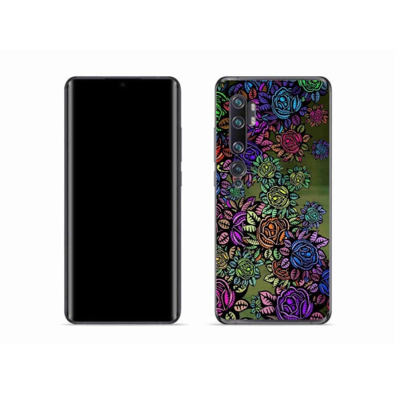 Gél borítás mmCase a Xiaomi Mi Note 10 - virágok 6
