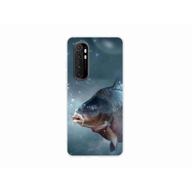 Gél borítás mmCase a Xiaomi Mi Note 10 Lite készülékhez - ponty és buborékok