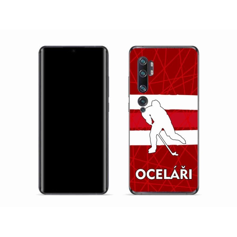 Gél borítás mmCase a Xiaomi Mi Note 10 - Steelers számára