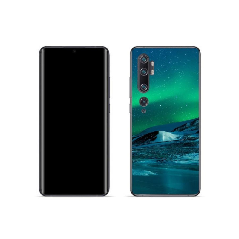 Gél borítás mmCase a Xiaomi Mi Note 10 készülékhez - sarki fény