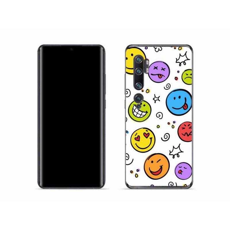 Gél borítás mmCase a Xiaomi Mi Note 10 készülékhez - smiley-k