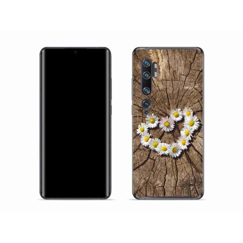 Gél borítás mmCase a Xiaomi Mi Note 10 készülékhez - százszorszépek szíve