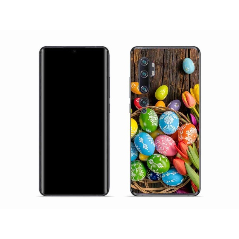 Gél borítás mmCase a Xiaomi Mi Note 10 készülékhez - Húsvéti tojások