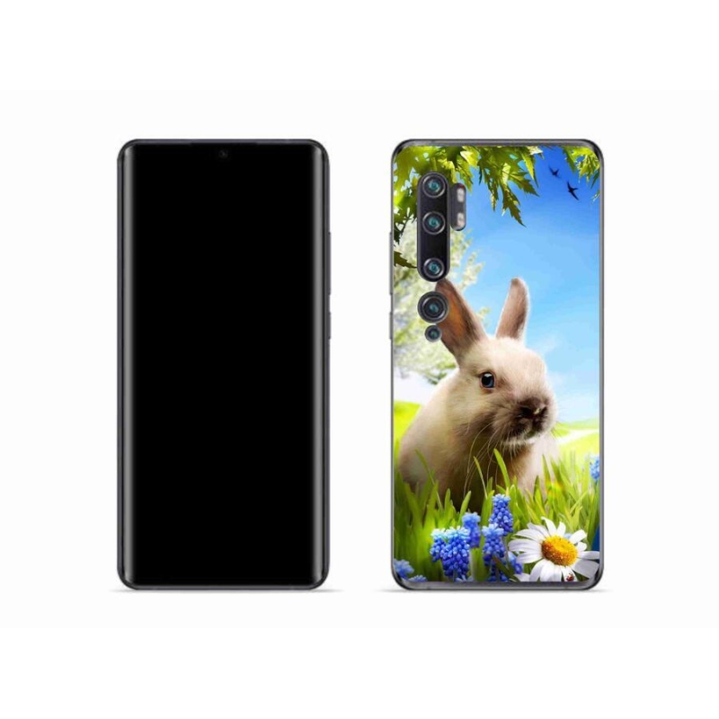 Gél borítás mmCase a Xiaomi Mi Note 10 készülékhez - nyuszi