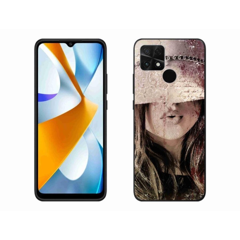 Gél borítás mmCase a Xiaomi Poco C40 készülékhez - lány