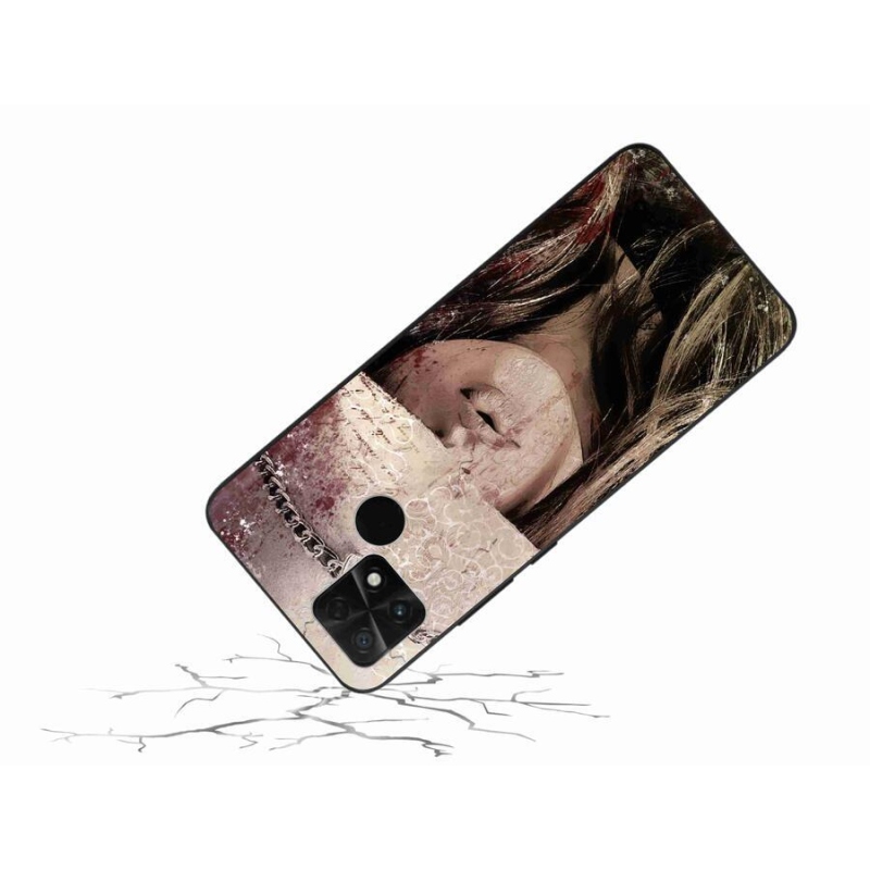 Gél borítás mmCase a Xiaomi Poco C40 készülékhez - lány