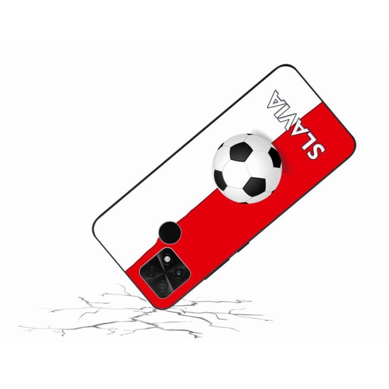 Gél borítás mmCase a Xiaomi Poco C40 - futball 2 számára
