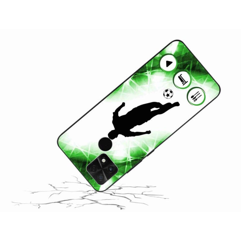 Gél borítás mmCase a Xiaomi Poco C40-hez - focista