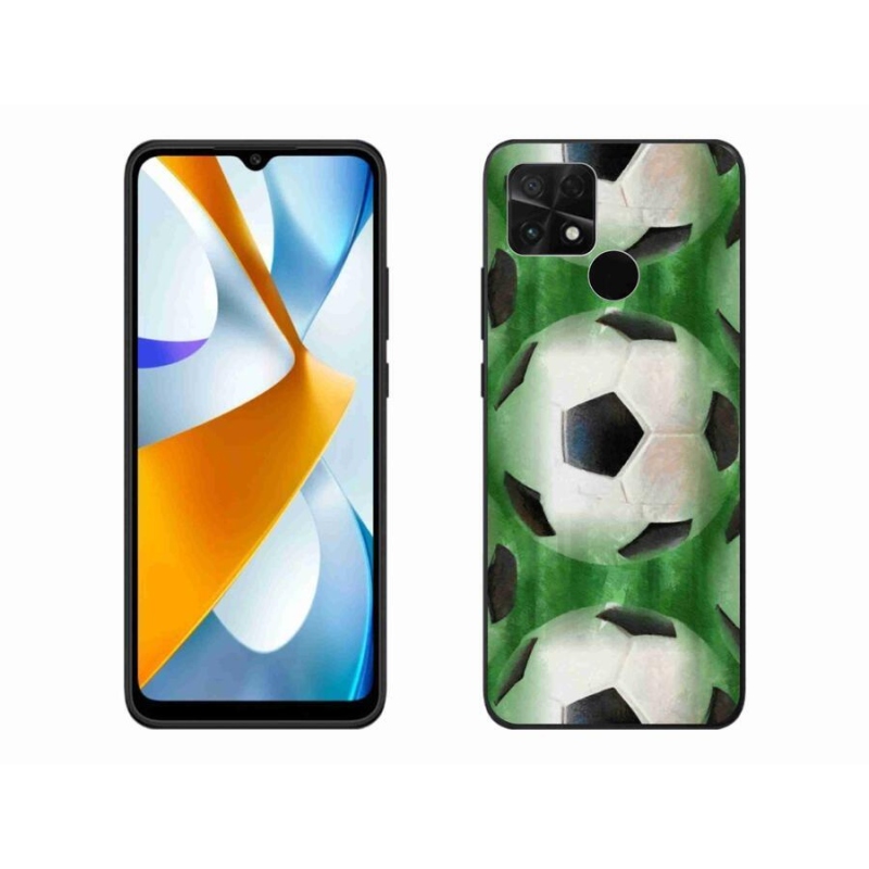 Gél borítás mmCase a Xiaomi Poco C40-hez - focilabda
