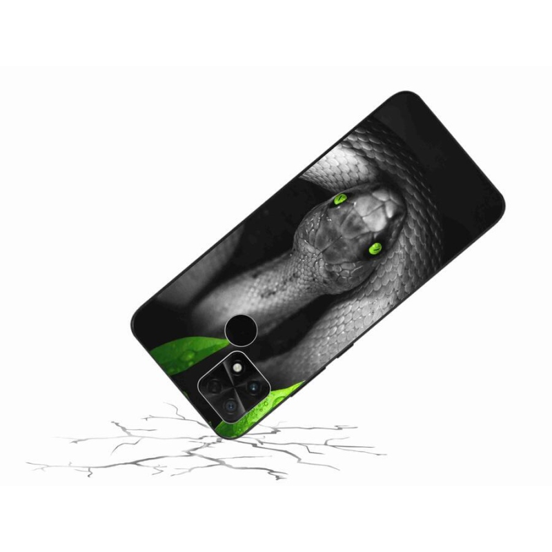Gél borítás mmCase a Xiaomi Poco C40 készülékhez - kígyó