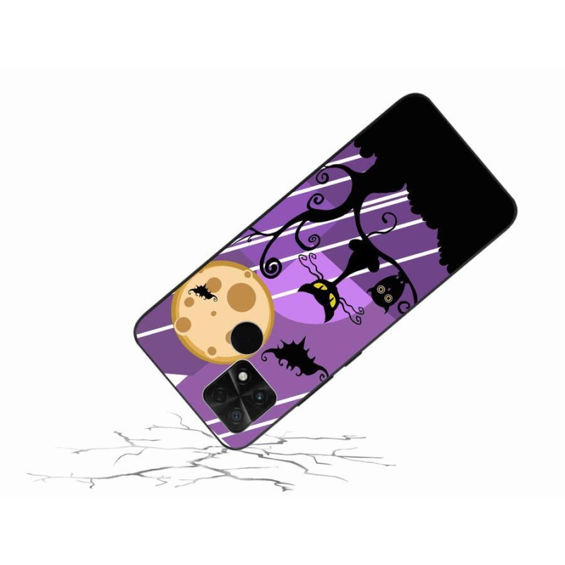 Gél borító mmCase a Xiaomi Poco C40 készülékhez - halloween