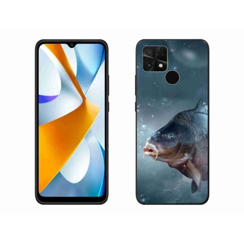 Gél borítás mmCase a Xiaomi Poco C40-hez - ponty és buborékok