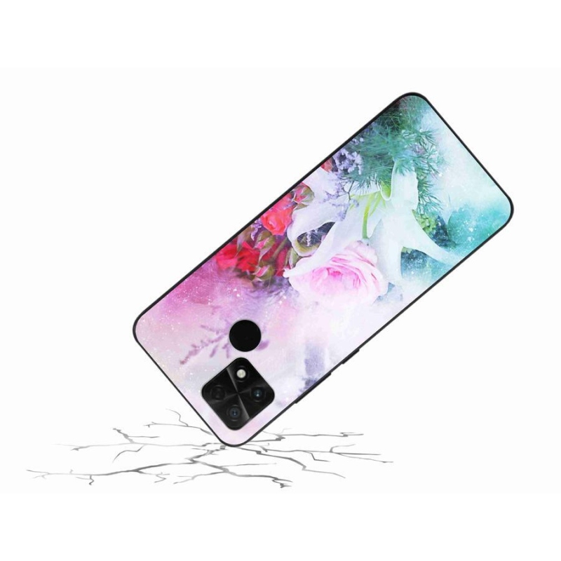 Gél borítás mmCase a Xiaomi Poco C40 - virágok 4