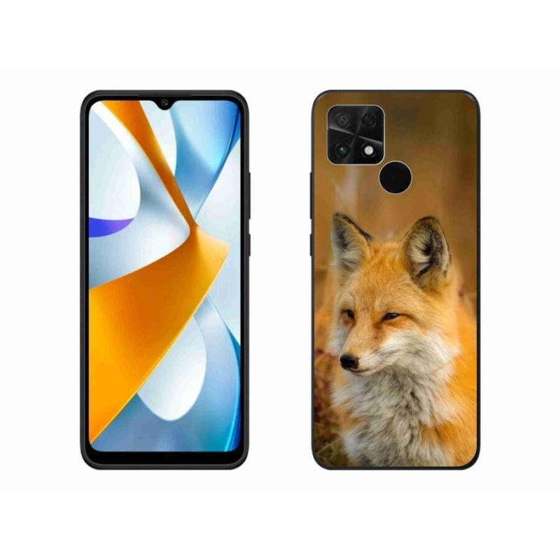 Gél borítás mmCase a Xiaomi Poco C40 készülékhez - róka
