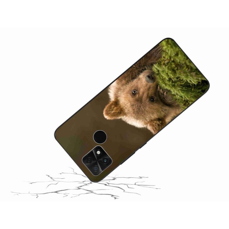 Gél borítás mmCase a Xiaomi Poco C40-hez - medve