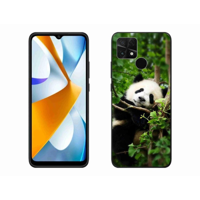 Gél borítás mmCase a Xiaomi Poco C40 készülékhez - panda