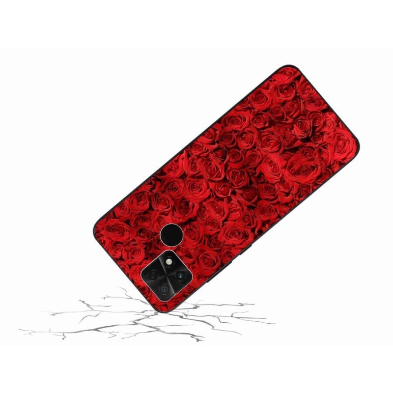 Gél borítás mmCase a Xiaomi Poco C40 készülékhez - rózsaszínű