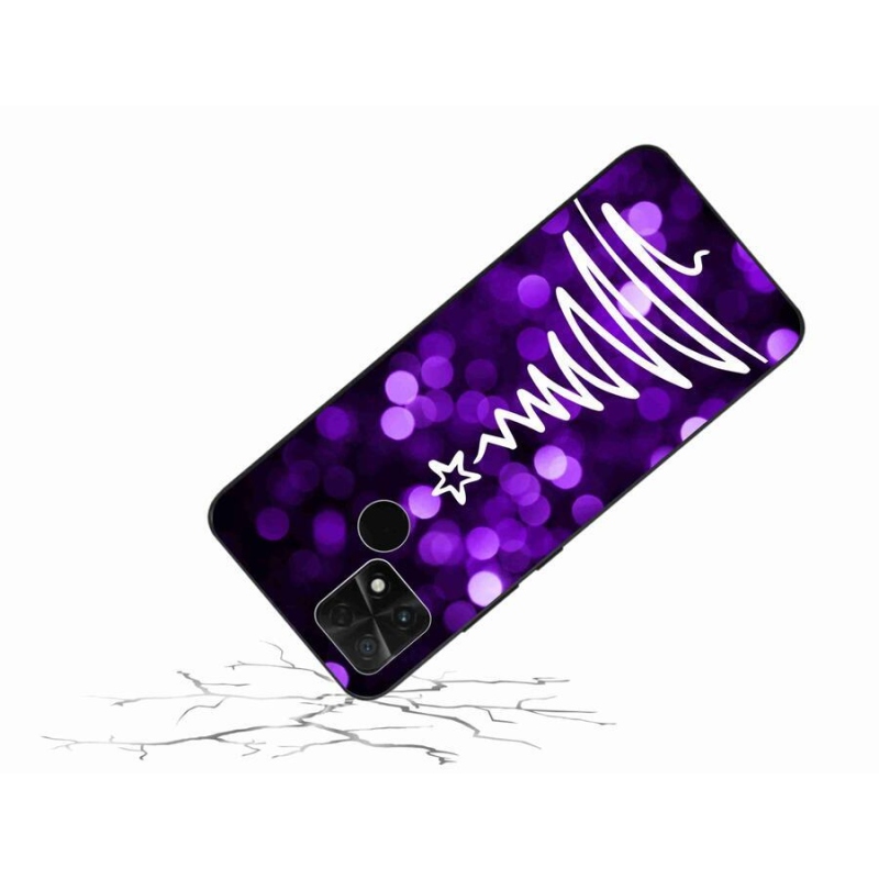 Gél borítás mmCase a Xiaomi Poco C40 készülékhez - fa