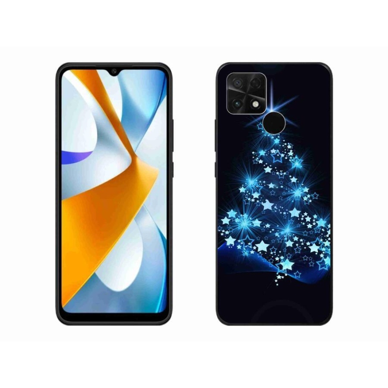 Gél borítás mmCase a Xiaomi Poco C40 készülékhez - karácsonyfa