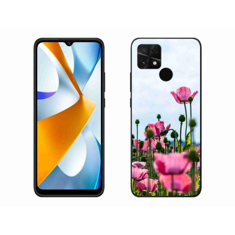 Gél borítás mmCase a Xiaomi Poco C40 készülékhez - mákos színű