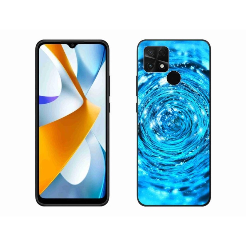 Gél borítás mmCase a Xiaomi Poco C40 készülékhez - water vortex