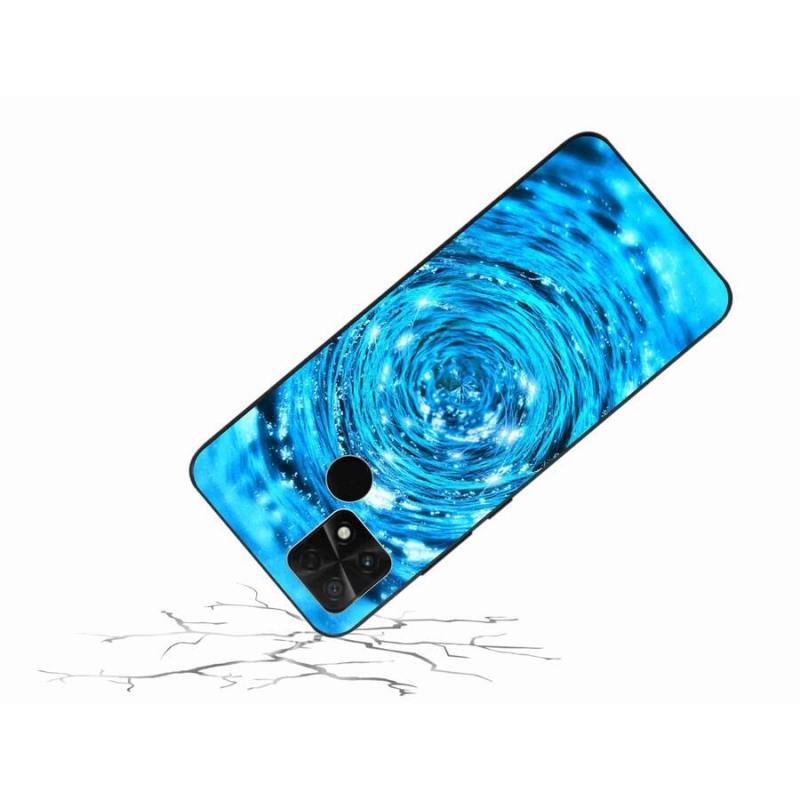 Gél borítás mmCase a Xiaomi Poco C40 készülékhez - water vortex