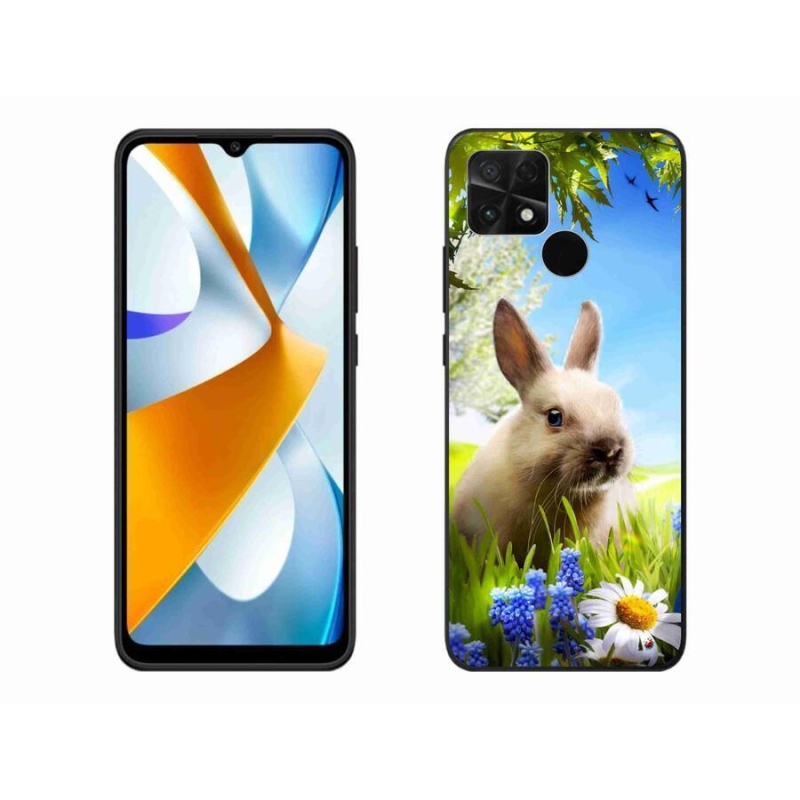 Gél borítás mmCase a Xiaomi Poco C40 készülékhez - nyuszi