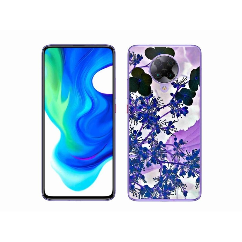 Gél borítás mmCase a Xiaomi Poco F2 Pro számára - hortenzia virág