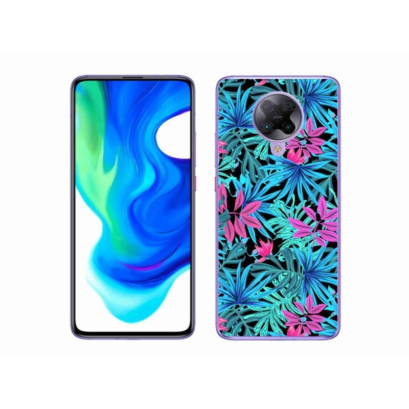 Gél borítás mmCase a Xiaomi Poco F2 Pro számára - virágok 3