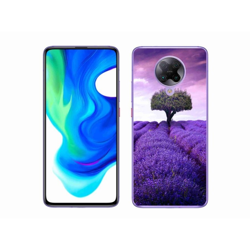 Gél borítás mmCase a Xiaomi Poco F2 Pro készülékhez - levendula rét