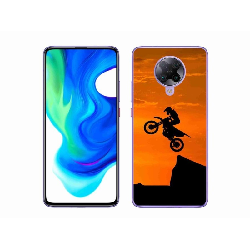 Gél borítás mmCase a Xiaomi Poco F2 Pro számára - motocross
