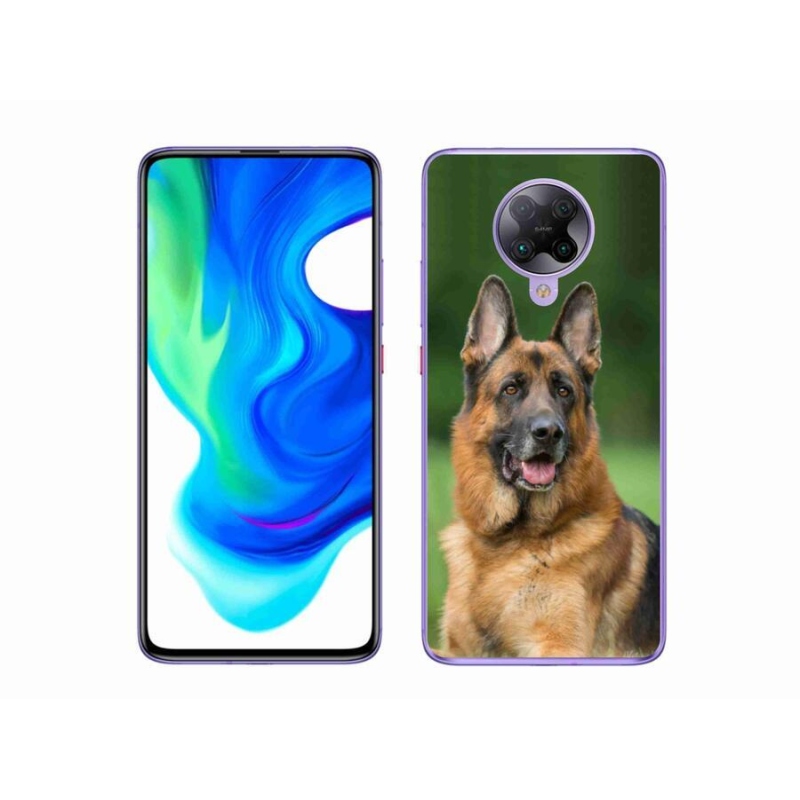 Gél borítás mmCase a Xiaomi Poco F2 Pro számára - Német juhászkutya