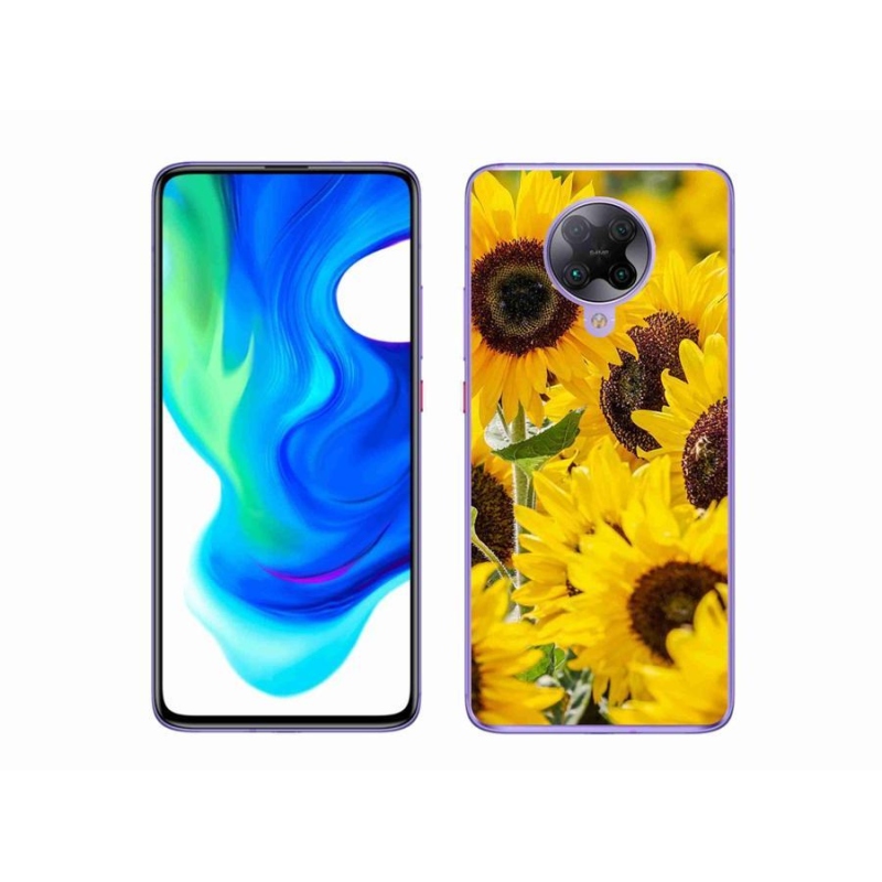 Gél borítás mmCase a Xiaomi Poco F2 Pro készülékhez - Napraforgó