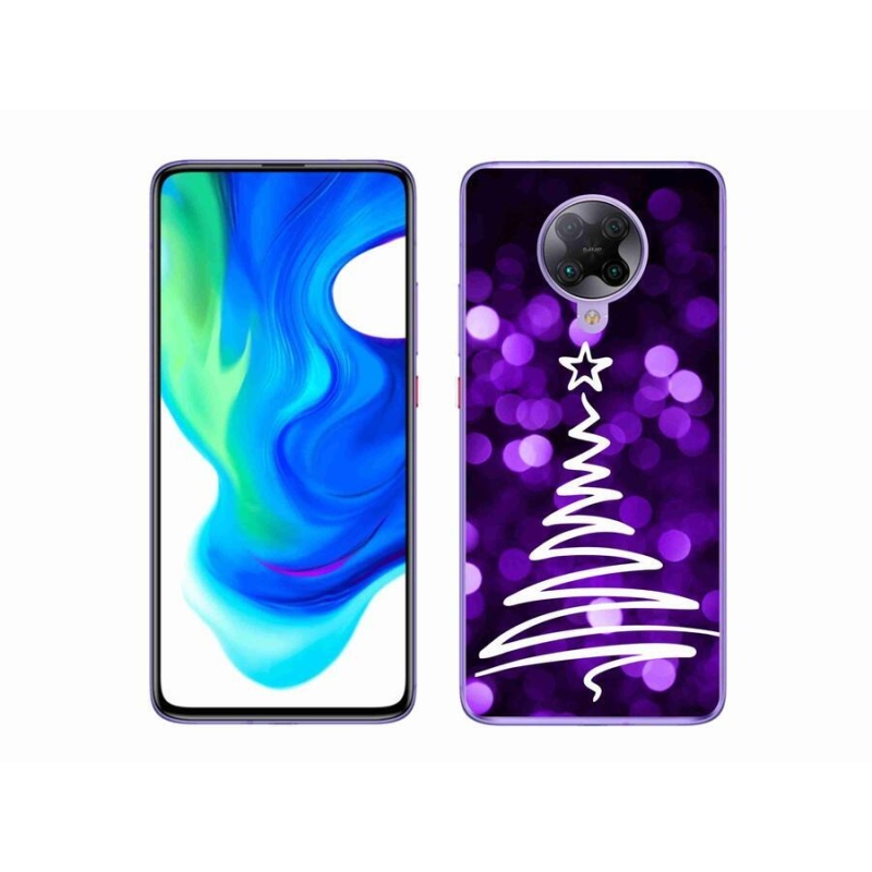 Gél borítás mmCase a Xiaomi Poco F2 Pro számára - fa