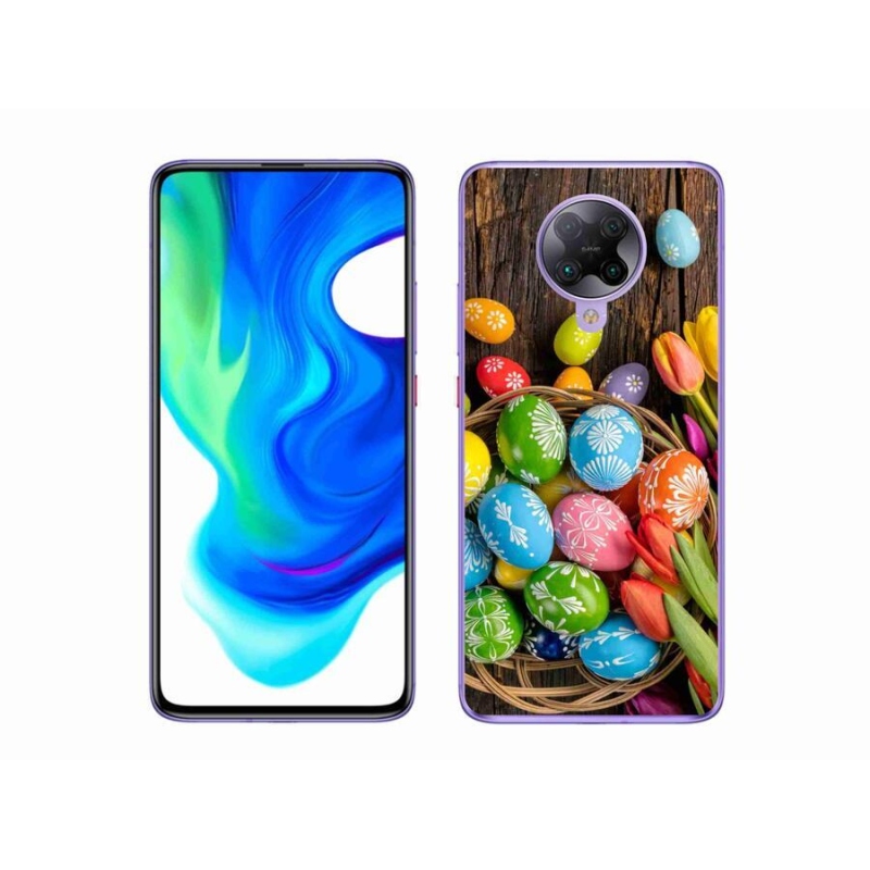 Gél borítás mmCase a Xiaomi Poco F2 Pro számára - Húsvéti tojások