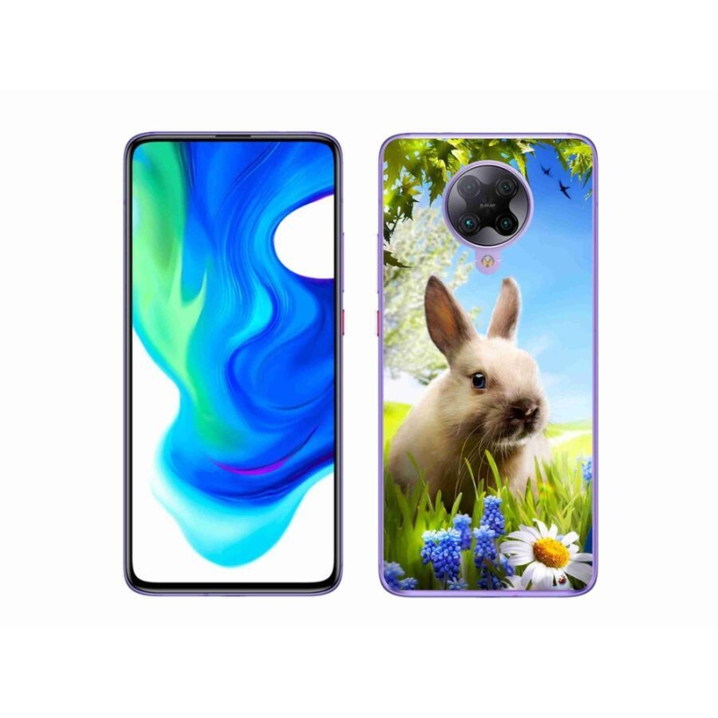 Gél borítás mmCase a Xiaomi Poco F2 Pro számára - nyuszi