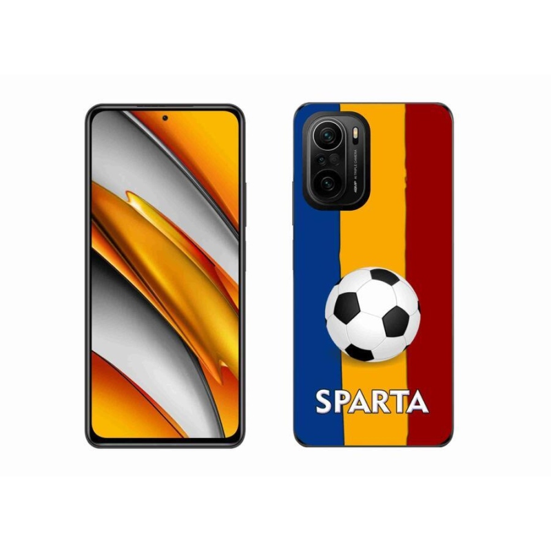 Gél borítás mmCase a Xiaomi Poco F3-hoz - futball 1