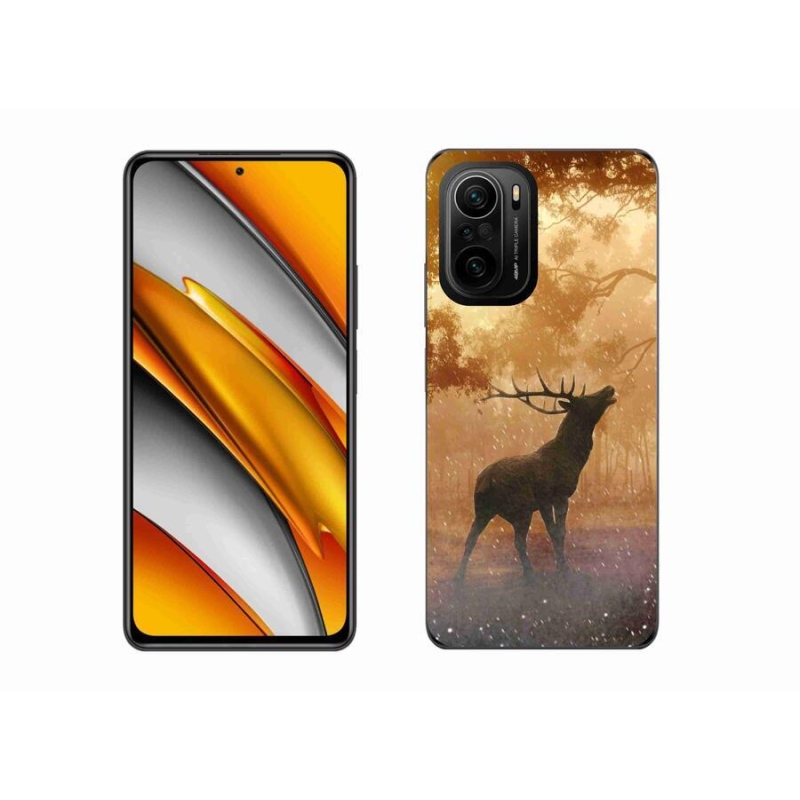 Gél borítás mmCase a Xiaomi Poco F3-hoz - szarvas a vadászaton